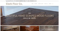 Desktop Screenshot of clarkfloor.com