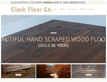 Tablet Screenshot of clarkfloor.com